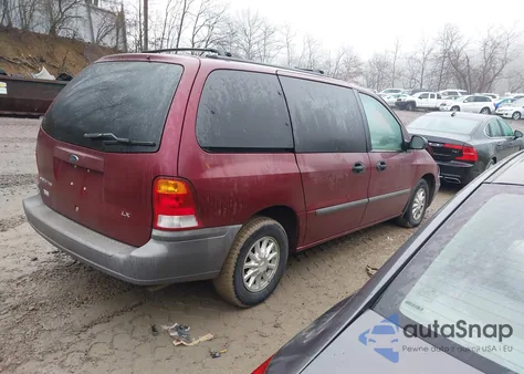 2000 Ford Windstar Lx z USA, uszkodzony, nr VIN 2FMZA514XYBA59176